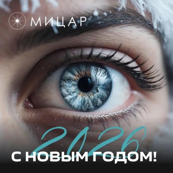Клиника "Мицар" поздравляет всех с Новым годом! 